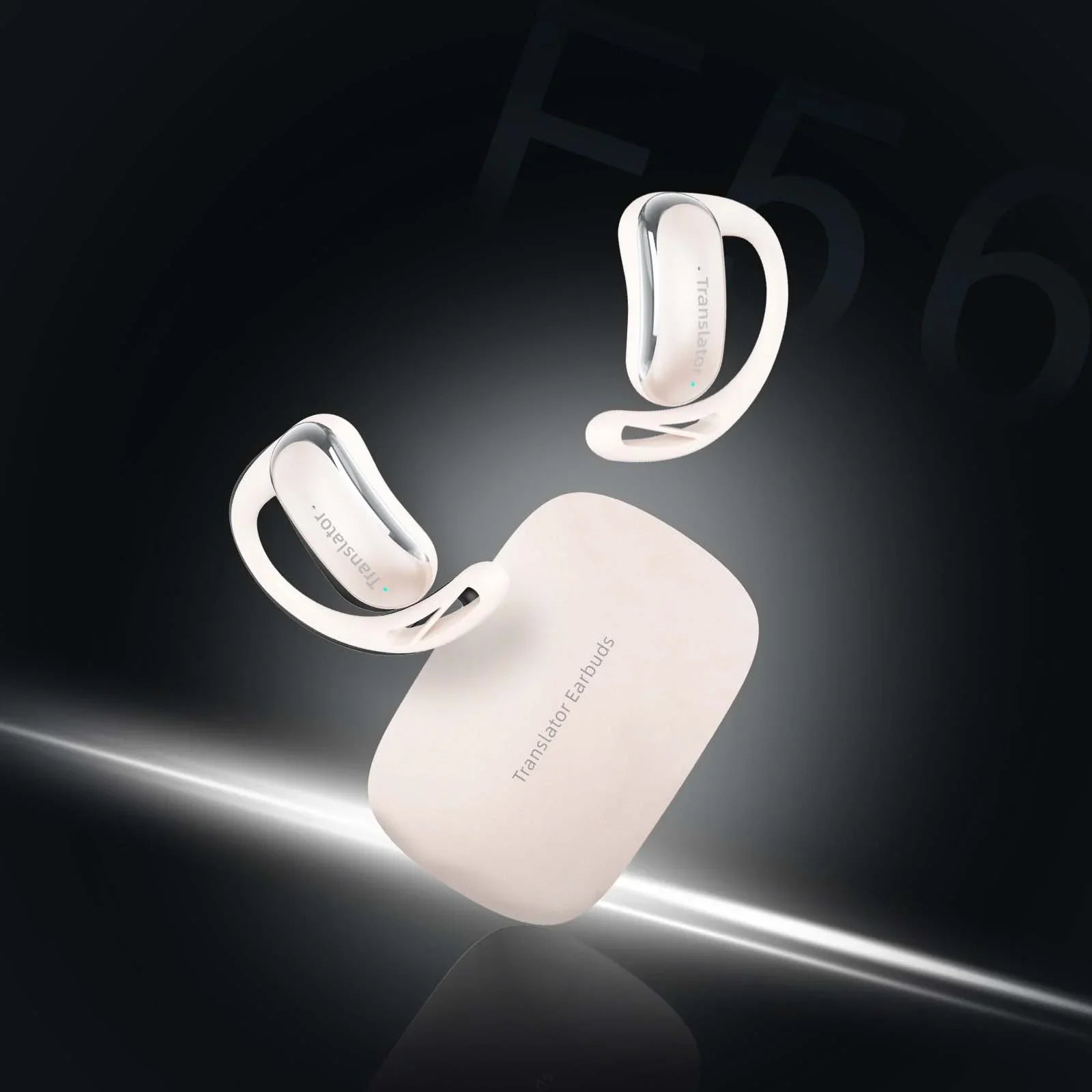 Polyverus® F56 AI Translator Earbuds – Real-Time 144-Language Support